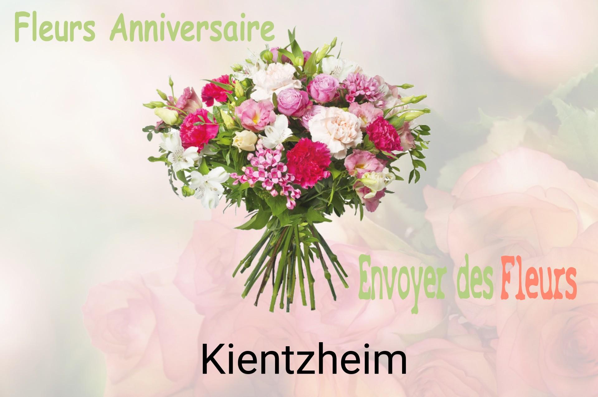 Bouquet de fleurs d’anniversaire livré à Kientzheim